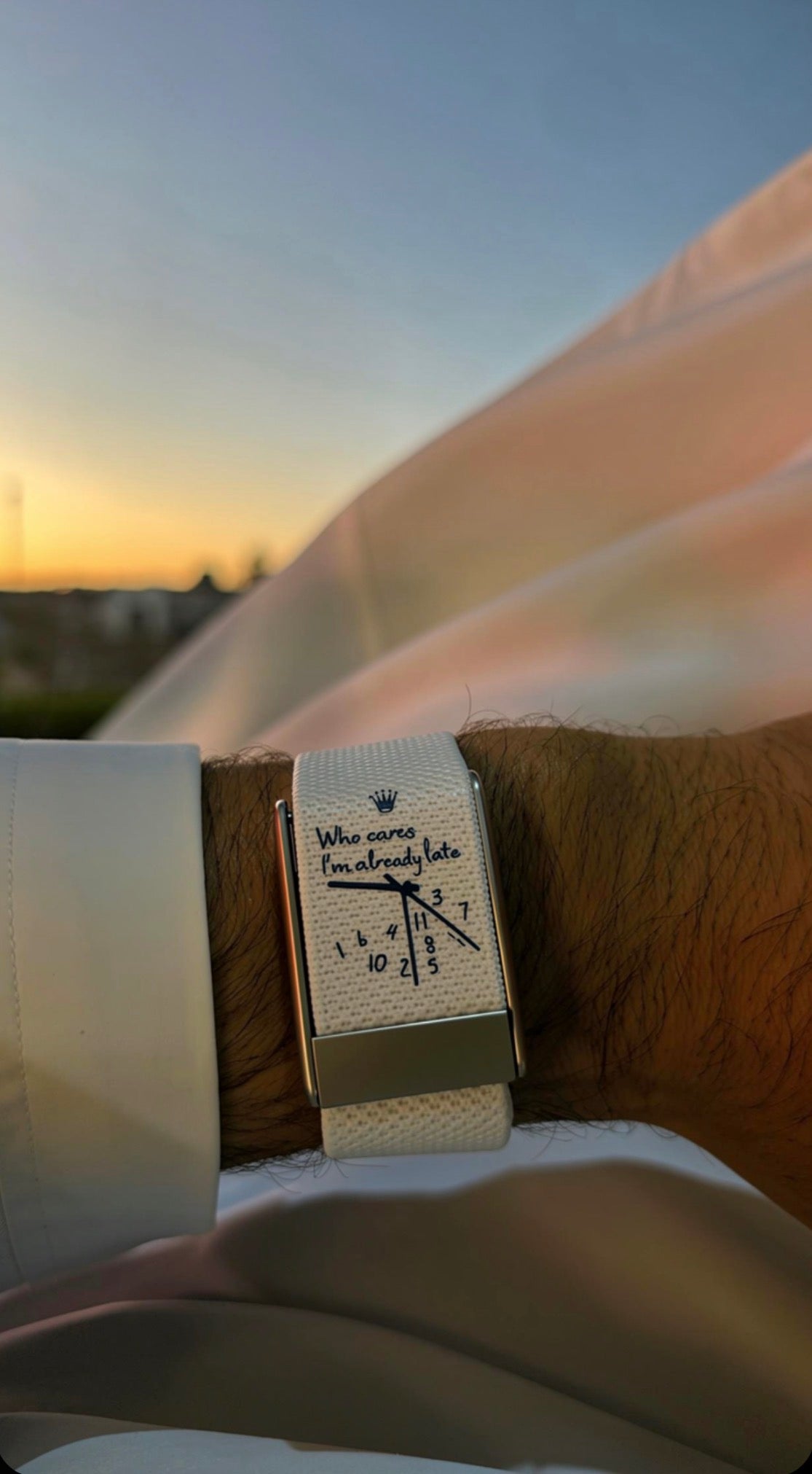 Bracelet Straphaus | Being Late White