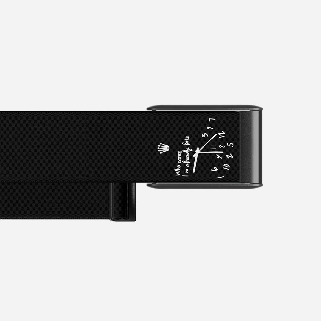 Bracelet Straphaus | Time Black