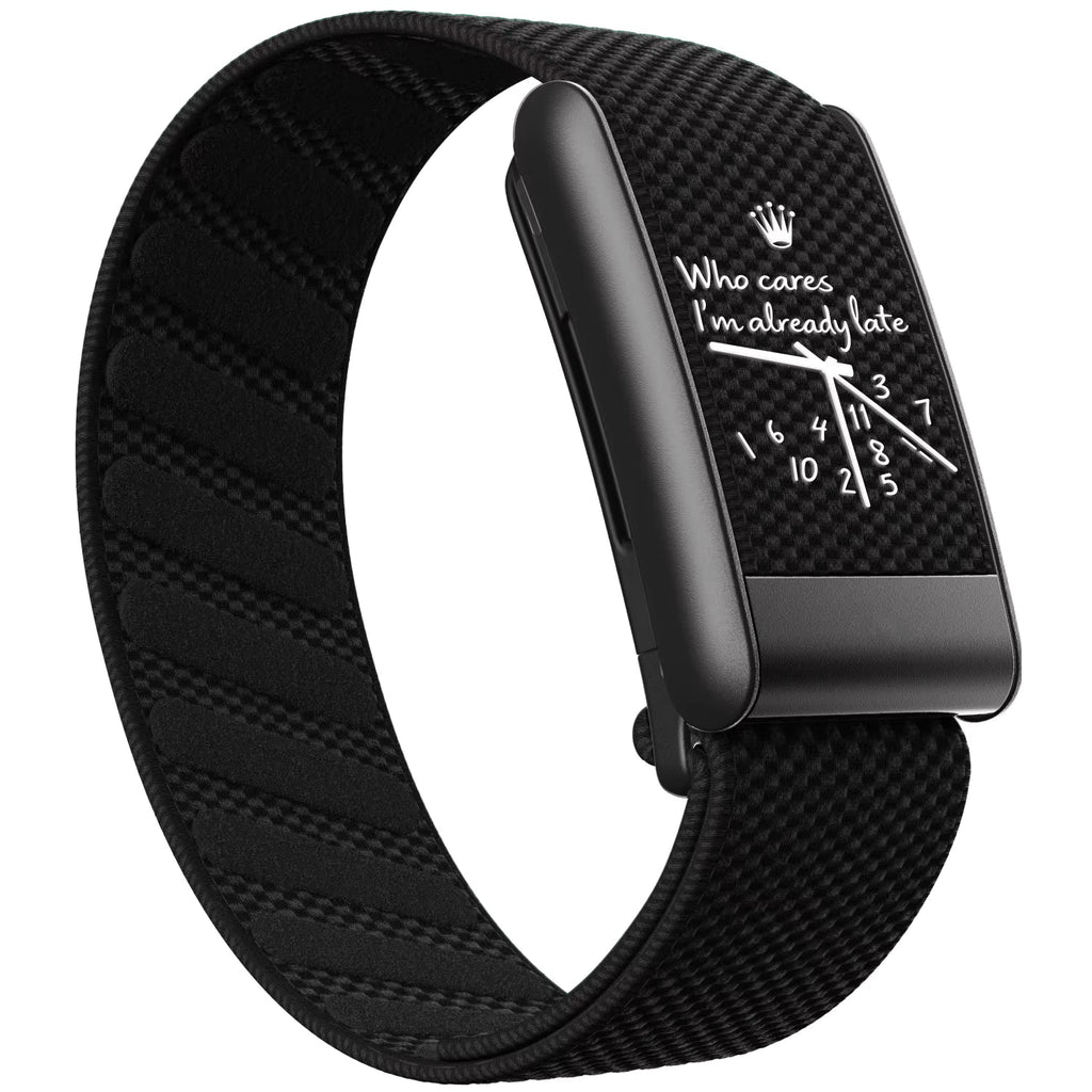 Bracelet Straphaus | Being Late Black