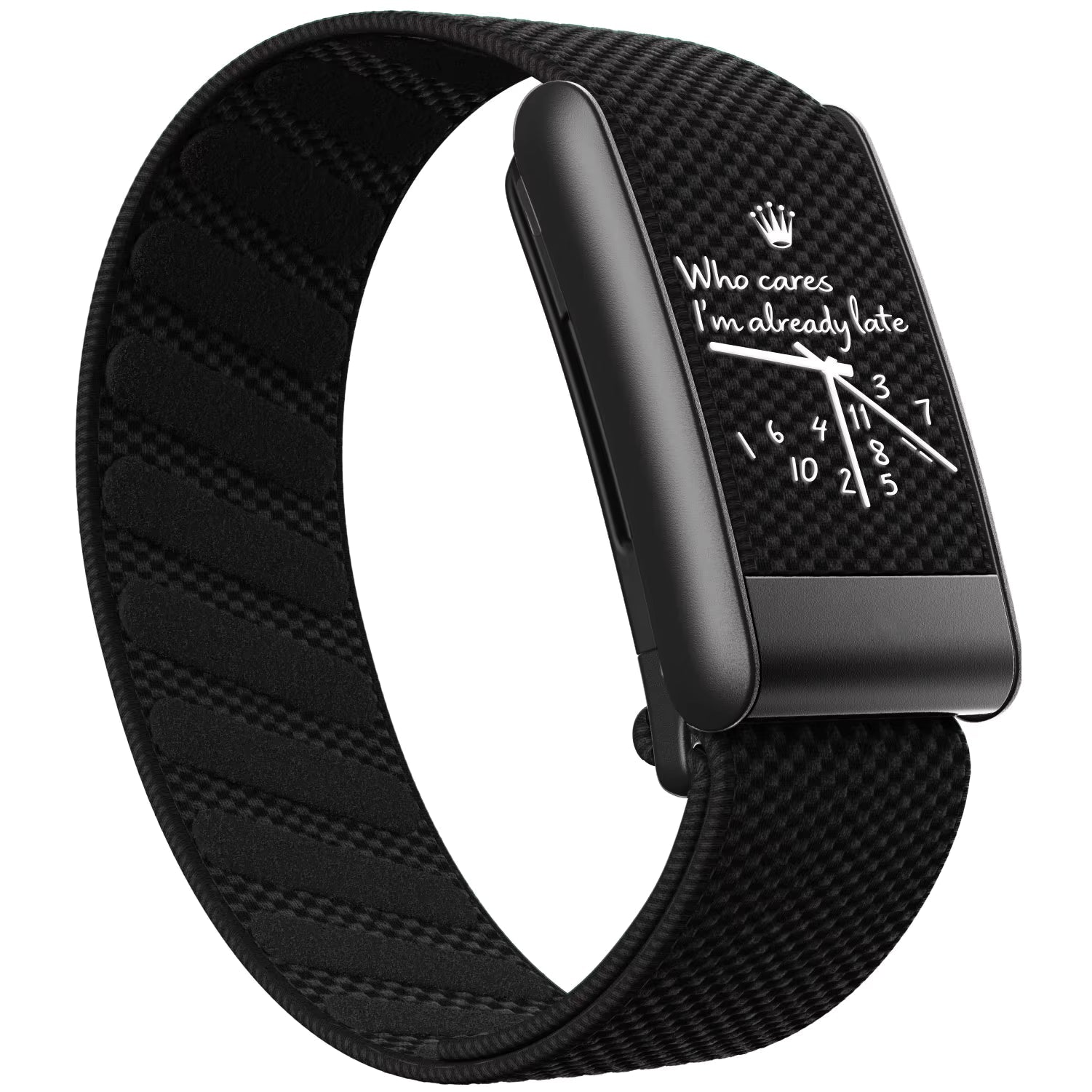Bracelet Straphaus | Being Late Black