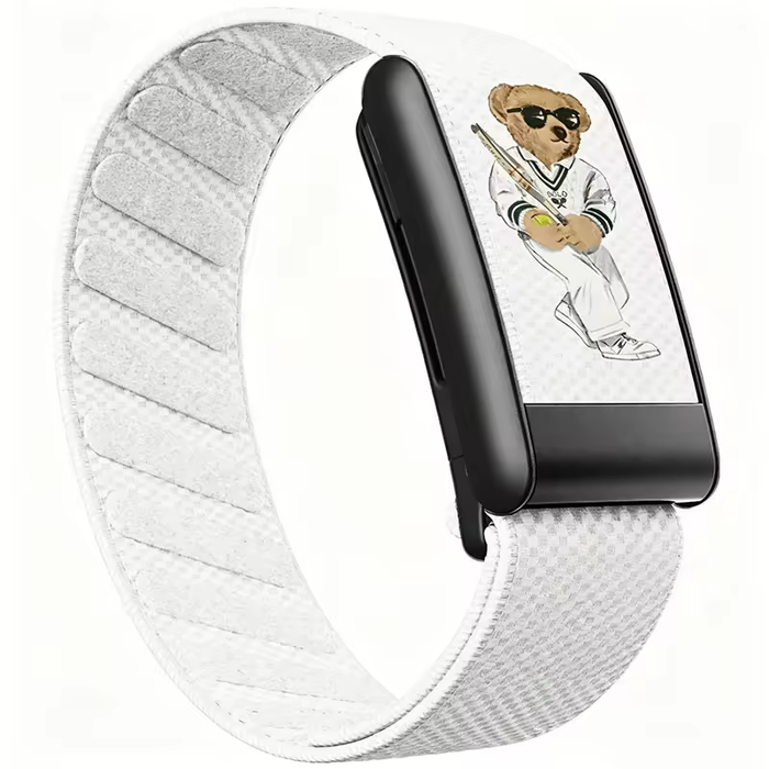 Bracelet Straphaus | Classy Bear White