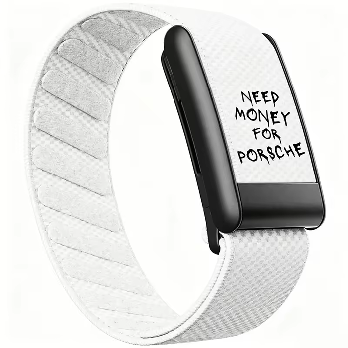 Bracelet Straphaus | Porsche Money White